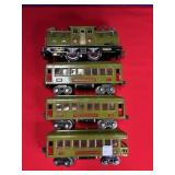 LIONEL TRAINS PRE-WAR NO 254E "O" GAUGE OLIVE