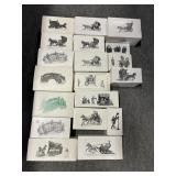 (19) HERITAGE VILLAGE & DEPT 56 CHRISTMAS PIECES