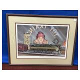 SIGNED AND FRAMED ANGELA TROTTA THOMAS PRINT