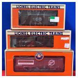 (3) LIONEL TRAINS WITH BOXES TO INCLUDE: NO.