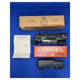 LIONEL NO. 736 LOCOMOTIVE & NO. 736W TENDER W/