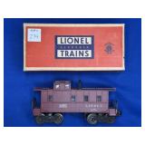 LIONEL TRAINS NO. 6357 CABOOSE W/ BOX