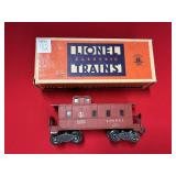 LIONEL TRAINS NO 6257 CABOOSE WITH BOX