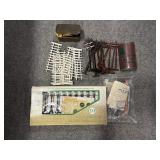 THE VILLAGE BRICK STREET, PLASTIC FENCE, PIECES OF