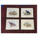 (4) JOHN GOULD FRAMED PRINTS APPROX 15.5" X 12.75"