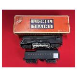 LIONEL TRAINS NO. 681 LOCOMOTIVE WITH SMOKE