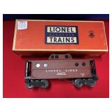 LIONEL TRAINS NO. 6427-1 CABOOSE WITH BOX