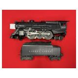 LIONEL TRAINS NO. 2025 PRR ENGINE WITH 6466W