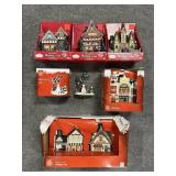(3) MOMENTS IN TIME HOLIDAY TOWN & (3) HOME