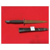 VINTAGE COMBAT/FIGHTING KNIFE WITH SHEATH