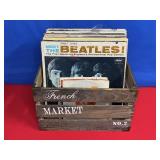 BOX OF RECORDS: THE BEATLES, JOHNNY CASH, MONKEES,