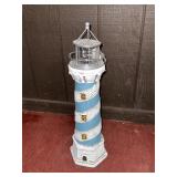 24" LIGHTHOUSE DECORATION-BATTERY OPERATED