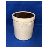 CROWN 3 GALLON CREAM CROCK (3 IS FADED)