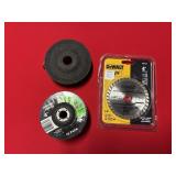 GRINDING WHEELS (WARRIOR 4" IS NEW), DEWALT 4"