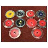SAW BLADES: DIABLO, DEWALT (MEASURES APPROX 12")