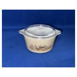 PYREX FOREST FANCIES 1 QT BOWL WITH LID (LID