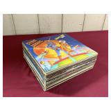STACK OF CLASSIC VINYL RECORDS: LED ZEPPLIN, THE