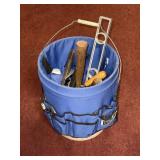 5 GALLON BUCKET WITH TOOL BUCKET ORGANIZER & TOOLS