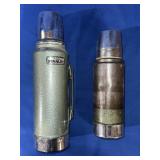 (2) VINTAGE ALADDIN STANLEY THERMOS