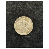 1941 SILVER WALKING LIBERTY HALF DOLLAR