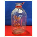 HILLVALE FARM DAIRY SOMERSET, PA HALF GALLON MILK