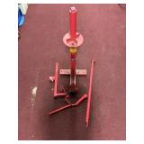 RED TIRE SPREADER PORTABLE TIRE CHANGER