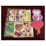 VALENTINES DAY HEARTS & VARIOUS SEASONAL WINDOW