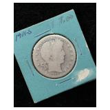 1911 BARBER HALF DOLLAR
