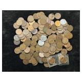 WHEAT, STEEL & SOME REGULAR LINCOLN CENT COINS