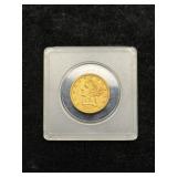 1907 $5 DOLLAR GOLD LIBERTY HEAD