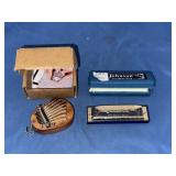 JOHNSON THE BLUES KING HARMONICA & MINI KALIMBA