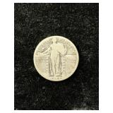 1928-S STANDING LIBERTY SILVER QUARTER