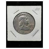 1955 FRANKLIN HALF DOLLAR