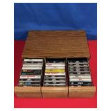WOOD STYLE CASSETTE CASE: KISS, KISS, KISS