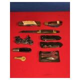 ASSORTED POCKET KNIVES: PAKISTAN, BARLOW, ETC.