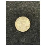 1942 SILVER WALKING LIBERY HALF DOLLAR