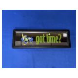 CORONA GOT LIME MIRROR 18" X 6"