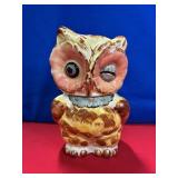 USA MARKED OWL COOKIE JAR APPROX 11"
