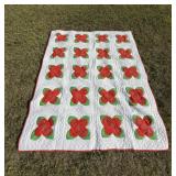PENNSYLVANIA ROSE QUILT (NEEDS CLEANED)