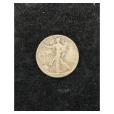 1945 SILVER WALKING LIBERTY HALF DOLLAR