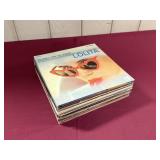 STACK OF VINYL RECORDS: THE VENTURES, LOLITAS,