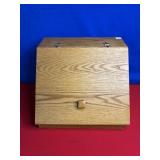 WOODEN COUNTERTOP BOX