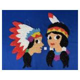 (2) INDIAN POPCORN MOLDS (BOY & GIRL)