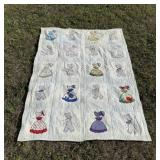 QUILT WITH CHILDREN (NEEDS CLEANED)