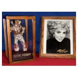 ELVIS PRESLEY AM RADIO & ELIZABETH TAYLOR SIGNED
