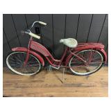 COMMODORE RED BIKE WITH WORKING BELL