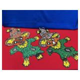 (2) FALL SCARECROW POPCORN MOLDS