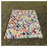 PATCHWORK QUILT (NEEDS CLEANED)