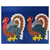 (2) TURKEY THANKSGIVING POPCORN MOLDS