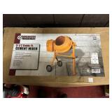 CENTRAL MACHINERY 3-1/2 CUBIC FT CEMENT MIXER
